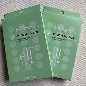 elf Blemish Breakthrough Stick It to Zits Pimple Patches X2